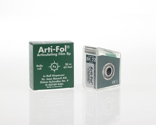 Arti-Fol® Plastik, 8 µ, grün, Spender, 22 mm x 20 m