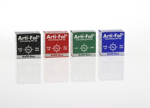Arti-Fol® Plastik, 8 µ, rot, Nachfüllpack, 22 mm x 20 m